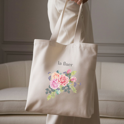 Minimalist La Fleur Tote Bag