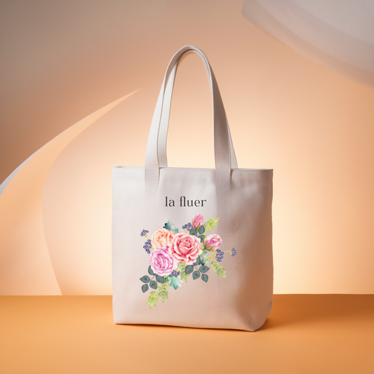 Minimalist La Fleur Tote Bag