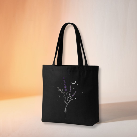 Lavender Moon Tote Bag